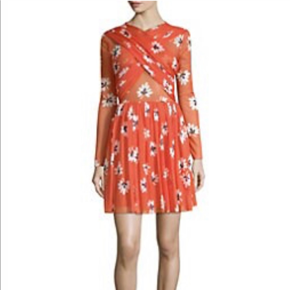 GANNI Tilden Floral Dress size 8